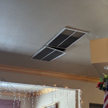 4 B's - While having a greasy breakfast, I noticed a large grill on the ceiling had come loose. - American Near Me - Dillon, Montana 4 B's - While having a greasy breakfast, I noticed a large grill on the ceiling had come loose. - American Near Me - Dillon, Montana