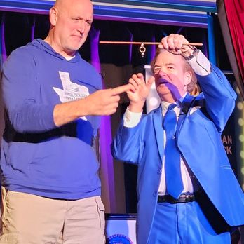 The Magic Saloon - Harry certainly pulled off an amazing trick! Tom is still stumped! Will be here this week & next! Don't miss him! 12/8/25 - Magicians Near Me - San Antonio, Texas The Magic Saloon - Harry certainly pulled off an amazing trick! Tom is still stumped! Will be here this week & next! Don't miss him! 12/8/25 - Magicians Near Me - San Antonio, Texas