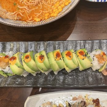 Unique Cafe - Green Dragon rolls - Japanese Near Me - Ontario, California Unique Cafe - Green Dragon rolls - Japanese Near Me - Ontario, California