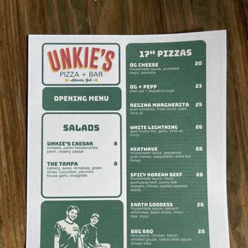 Unkie's Pizza & Bar - Wine Bars Near Me - Brookhaven, Georgia