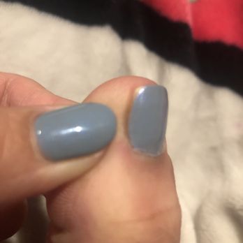 NK Nails - Not painted all the way - Nail Salons Near Me - Seattle, Washington