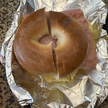 Rainbow Donuts by Ava - Ham Egg & Cheese bagel - Donuts Near Me - Glendale, Arizona Rainbow Donuts by Ava - Ham Egg & Cheese bagel - Donuts Near Me - Glendale, Arizona