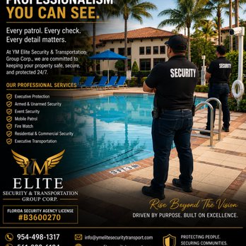 YM Elite - Security Services Near Me - Tamarac, Florida YM Elite - Security Services Near Me - Tamarac, Florida