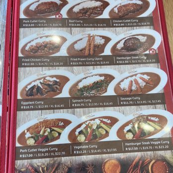 MAJI Curry - Menu 9.2023 - Japanese Curry Near Me - Irvine, California