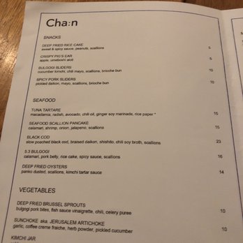 Chan Seattle - Dinner menu 12/18 - Asian Fusion Near Me - Seattle, Washington Chan Seattle - Dinner menu 12/18 - Asian Fusion Near Me - Seattle, Washington