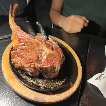 The LKSD - 40oz Tomahawk Dry Aged 28 Days - Burgers Near Me - Downey, California The LKSD - 40oz Tomahawk Dry Aged 28 Days - Burgers Near Me - Downey, California