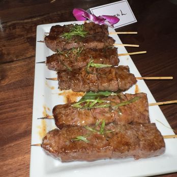 Sushi Roku - AMERICAN WAGYU BEEF black pepper sauce - Sushi Bars Near Me - Austin, Texas Sushi Roku - AMERICAN WAGYU BEEF black pepper sauce - Sushi Bars Near Me - Austin, Texas