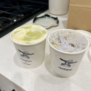 Blacksmith Ice Cream - Pistachio & Cream and Honeybud Pints - Ice Cream & Frozen Yogurt Near Me - Millcreek, Utah Blacksmith Ice Cream - Pistachio & Cream and Honeybud Pints - Ice Cream & Frozen Yogurt Near Me - Millcreek, Utah