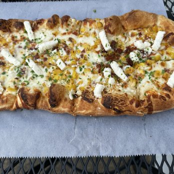 Tapa Rio - Elote flatbread 100/10 this was absolutely amazing - Tapas/Small Plates Near Me - Fredericksburg, Virginia Tapa Rio - Elote flatbread 100/10 this was absolutely amazing - Tapas/Small Plates Near Me - Fredericksburg, Virginia