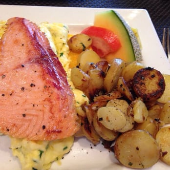 Café Muse - Smoked Salmon Scramble - Breakfast & Brunch Near Me - Royal Oak, Michigan Café Muse - Smoked Salmon Scramble - Breakfast & Brunch Near Me - Royal Oak, Michigan