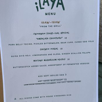 Ilaya Eatery - Okinawan FEASTival special - Filipino Near Me Ilaya Eatery - Okinawan FEASTival special - Filipino Near Me