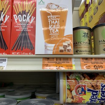 Yaoyasan - a variety of snacks on display in a store - International Grocery Near Me - El Cerrito, California