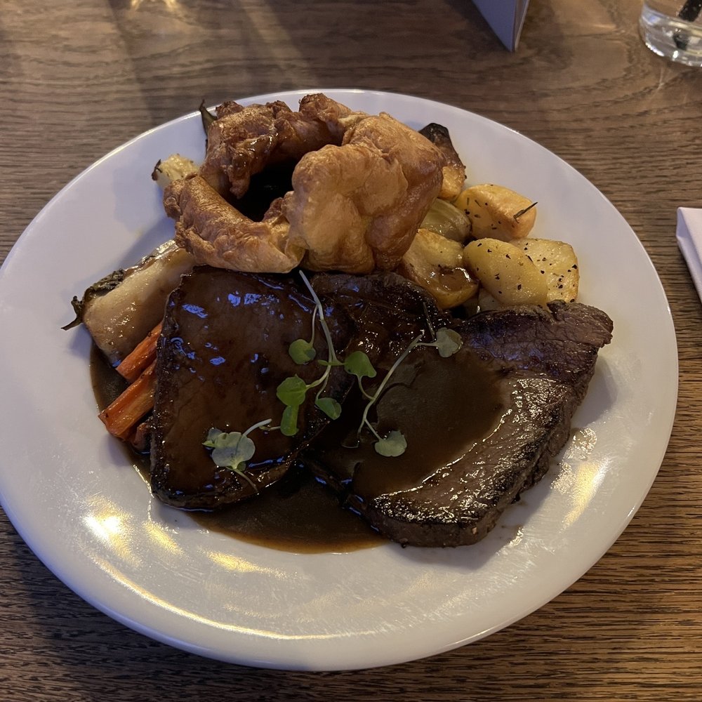 Sunday roast beef