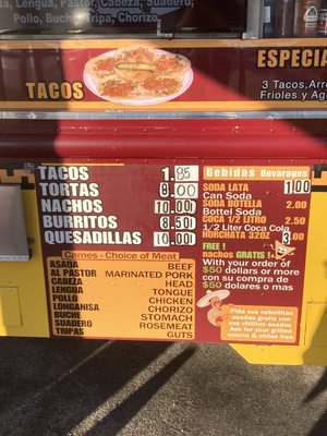 Menu photo 2 Metro Basilica Truck La Puente, CA Menu photo 2 Metro Basilica Truck La Puente, CA