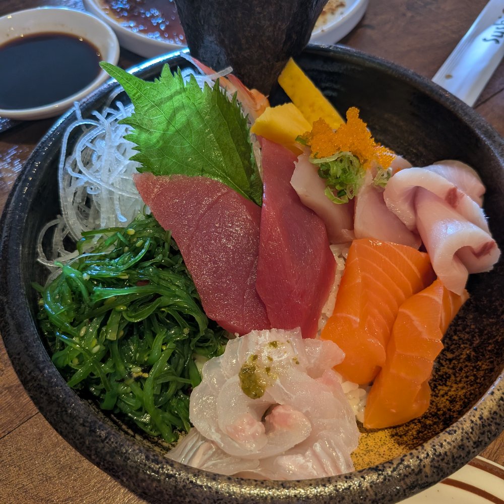 Sushi Ai - Chirashi bowl was loaded. Everything tasted really fresh and the portions are definitely there. - Sushi Bars Near Me - Long Beach, California Sushi Ai - Chirashi bowl was loaded. Everything tasted really fresh and the portions are definitely there. - Sushi Bars Near Me - Long Beach, California