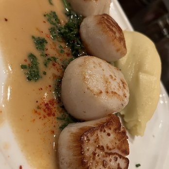 Absinthe Bistro - Scallops - French Near Me - Vancouver, British Columbia Absinthe Bistro - Scallops - French Near Me - Vancouver, British Columbia
