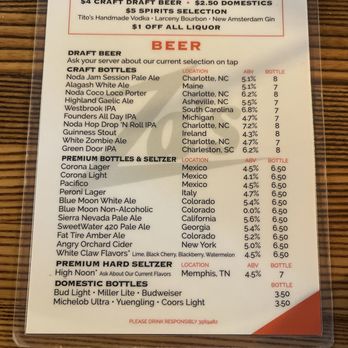 Za's on Devine - Drink Menu - Pizza Near Me - Columbia, South Carolina Za's on Devine - Drink Menu - Pizza Near Me - Columbia, South Carolina