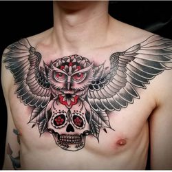 The Tattoo Project - Chest piece by Miles Nozzolillo