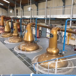 Glenfiddich Distillery - The stills at Glenfiddich