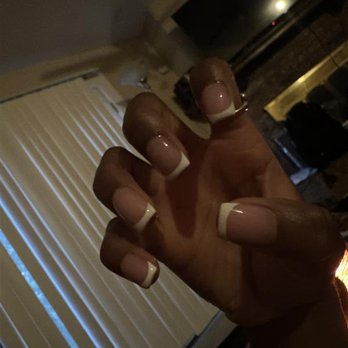 Sky High Nails Spa - My nails after I made them fix it - Nail Salons Near Me - Grand Prairie, Texas Sky High Nails Spa - My nails after I made them fix it - Nail Salons Near Me - Grand Prairie, Texas