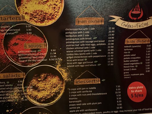 Menu photo 1 Gulyas-Factory Cape Coral, FL