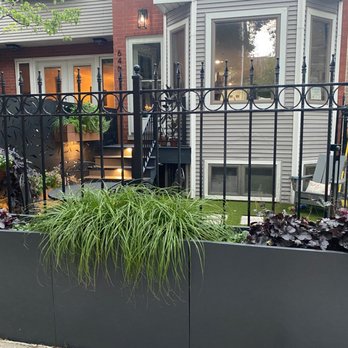 Himsben Design Studio - Custom planter boxes add a bit of privacy - Landscape Architects or Designers Near Me Himsben Design Studio - Custom planter boxes add a bit of privacy - Landscape Architects or Designers Near Me