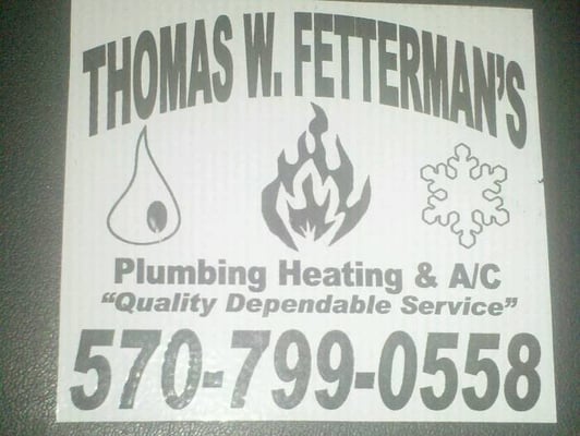 Fetterman's Thomas W Plumbing Heating & Air Conditioning Logo