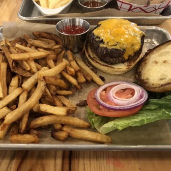 House At Gatewood - Cheddar cheese burger with fries - Venues & Event Spaces Near Me - Hillsborough, North Carolina House At Gatewood - Cheddar cheese burger with fries - Venues & Event Spaces Near Me - Hillsborough, North Carolina