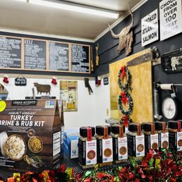 a variety of food items