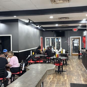 The Burger Spot - View of indoor dining area - Burgers Near Me - Plymouth, Michigan The Burger Spot - View of indoor dining area - Burgers Near Me - Plymouth, Michigan
