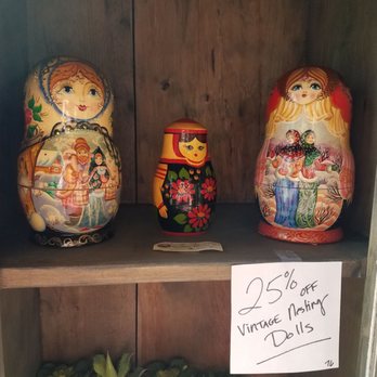 Vintage Whimsy - Russian Nesting Dolls - Antiques Near Me - Franklin, Indiana