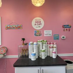 sweetFrog Premium Frozen Yogurt - Three size options or have a cone