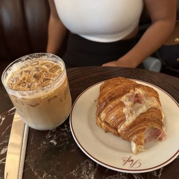 Raf's - Croissant and coffee  For more recs and photos follow @asgoodasitgets on instagram - Bakeries Near Me - New York, New York