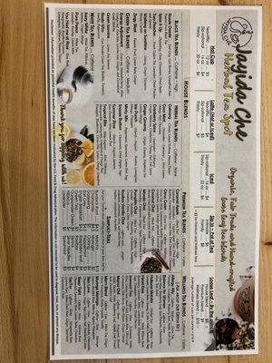 Menu photo 2 Jayida Ché Tea Spot Atlanta, GA Menu photo 2 Jayida Ché Tea Spot Atlanta, GA