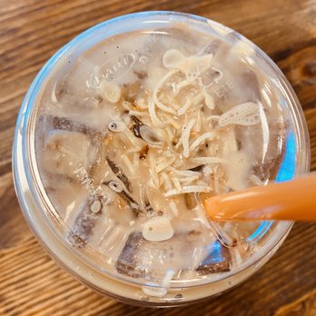 Bodhi Leaf Coffee Traders - Samoa Mocha ! Coconut caramel chocolate mocha! - Coffee & Tea Near Me - La Habra, California Bodhi Leaf Coffee Traders - Samoa Mocha ! Coconut caramel chocolate mocha! - Coffee & Tea Near Me - La Habra, California