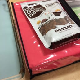 Sheets and a weird chick pea  snack... Homegoods is so much fun!