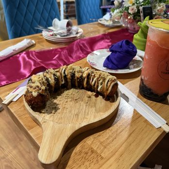 Toast&Tea - Deep Fried Sushi (Salmon) - Bubble Tea Near Me - Belton, Texas Toast&Tea - Deep Fried Sushi (Salmon) - Bubble Tea Near Me - Belton, Texas