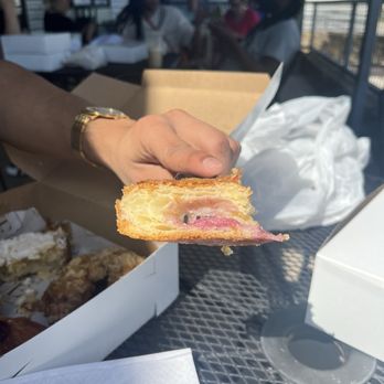 La Rue Doughnut - raspberry crossaint - Bakeries Near Me - Dallas, Texas La Rue Doughnut - raspberry crossaint - Bakeries Near Me - Dallas, Texas