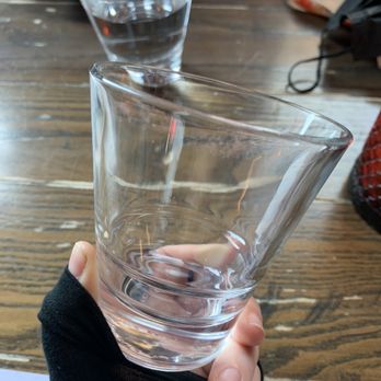 Pink Taco - water glass with lipstick stains - Mexican Near Me - Boston, Massachusetts Pink Taco - water glass with lipstick stains - Mexican Near Me - Boston, Massachusetts