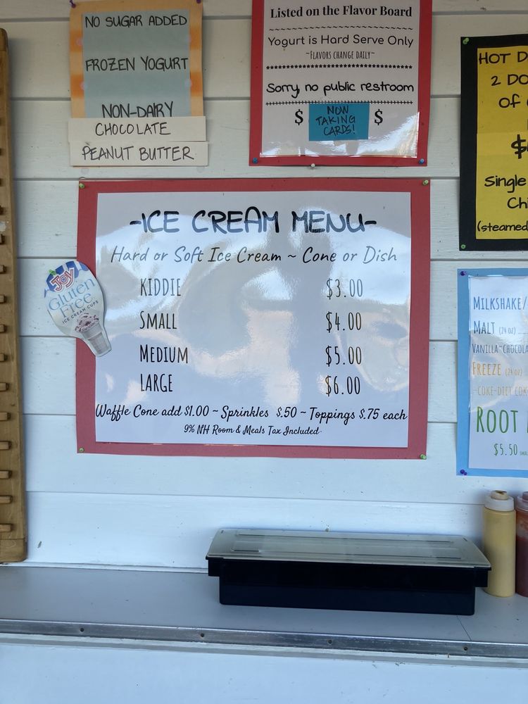 VILLAGE CREAMICONE 919 W Swanzey Rd, Swanzey, New Hampshire Ice Cream & Frozen Yogurt
