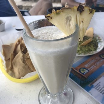 Playa de Corona - Pina colada - Seafood Near Me - Cozumel, ROO Playa de Corona - Pina colada - Seafood Near Me - Cozumel, ROO