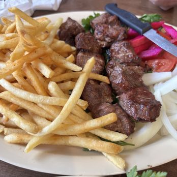 Ali Baba Family Restaurant - Lamb Tikka w/ fries - Halal Near Me - El Cajon, California Ali Baba Family Restaurant - Lamb Tikka w/ fries - Halal Near Me - El Cajon, California