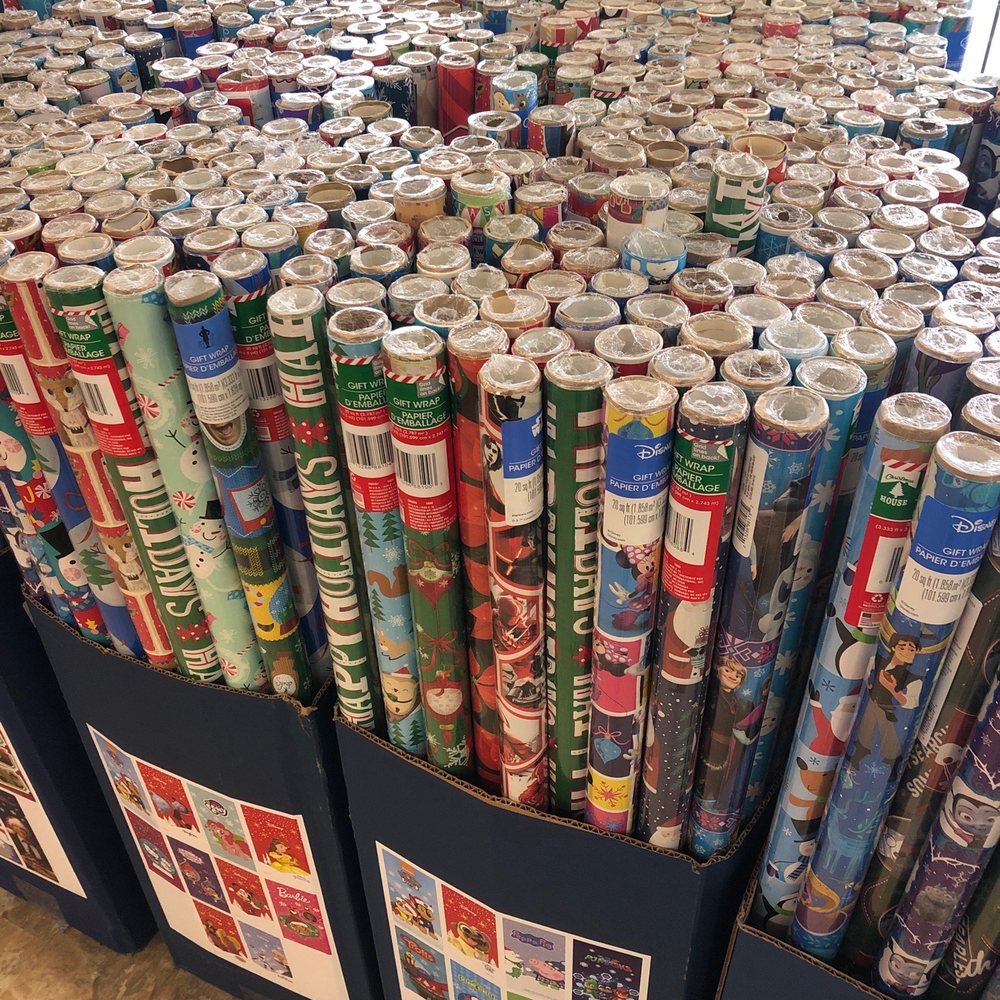 Dollar Tree - Christmas wrapping, never to early! - Discount Store Near Me - Lyndhurst, New Jersey