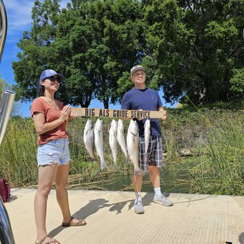 Big Al's Guide Service - Early limits Delta Stripers - Fishing Near Me