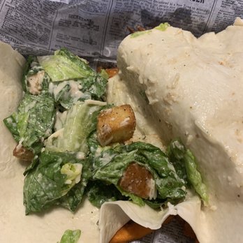 Distill - A Local Bar - No chicken on my Chicken Caesar Wrap - Bars Near Me - Henderson, Nevada Distill - A Local Bar - No chicken on my Chicken Caesar Wrap - Bars Near Me - Henderson, Nevada