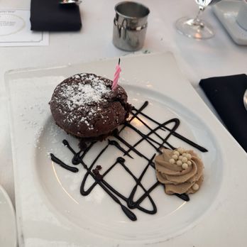 Napa Valley Wine Train - Chocolate dessert - New American Near Me - Napa, California