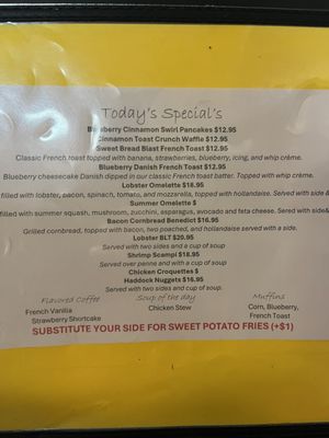 Menu photo 1 The Yolk Grill Pelham, NH Menu photo 1 The Yolk Grill Pelham, NH