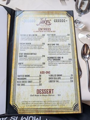 Menu photo 1 Midnight Star Casino Deadwood, SD Menu photo 1 Midnight Star Casino Deadwood, SD