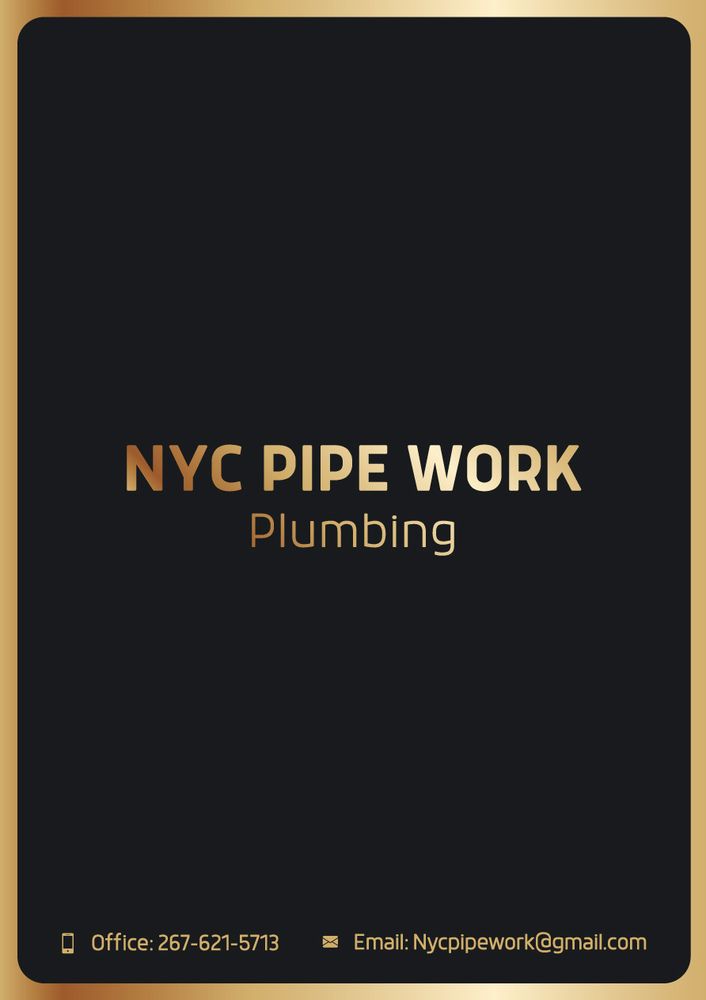Slide of NYC Pipe Work