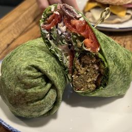 Falafel Wrap Falafel Wrap